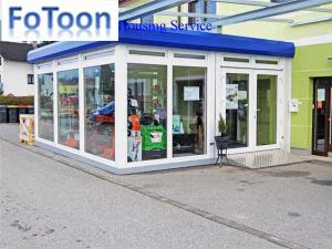 Prekybos parodos demonstravimo stendo konteineris